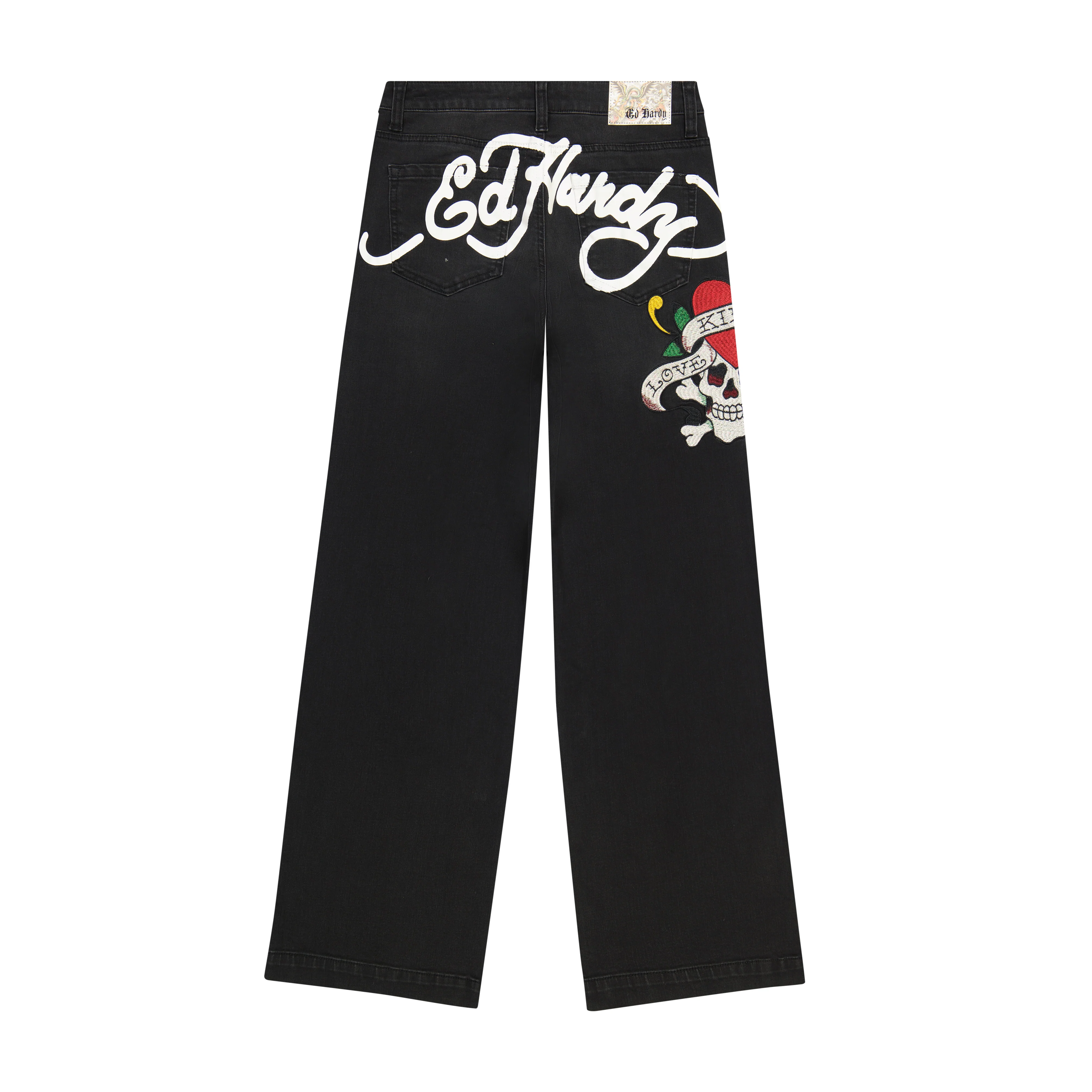 LKS Skull Wide Leg Jean - Image 3
